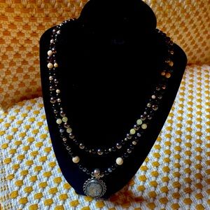 Gemstone necklace